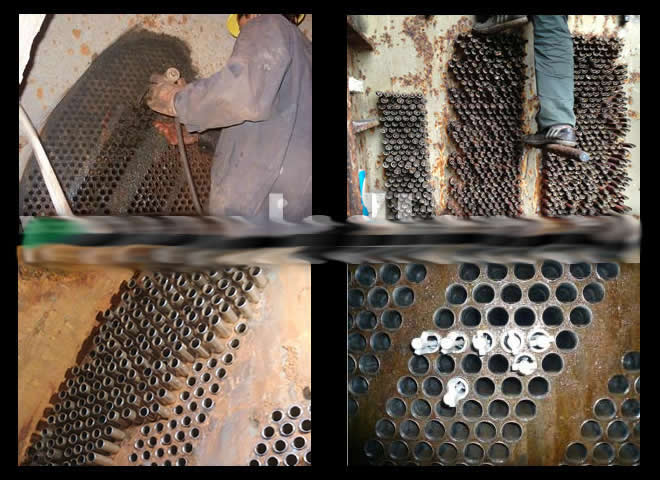 各型号凝汽器,冷油器各类换热器,冷却器,冷水器,压加热器,低压加热器,空气预热器不锈钢管换热管日本视频一区二区三区 凝汽器换管凝汽器换管束厂家生产图